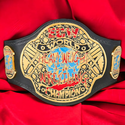 ECW World Replica Championship Hand Crafted Real Leather Strap