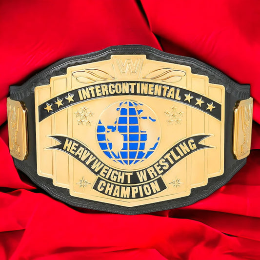 WWE Classic Intercontinental Championship Hand Crafted Real Leather Strap