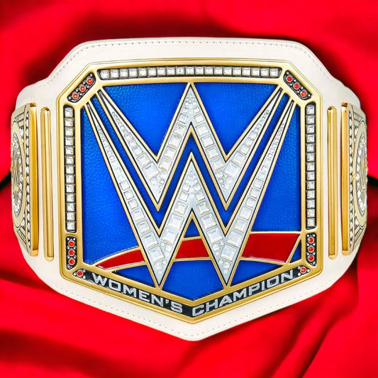 WWE Women's World Championship (Raw - Smackdown) Hand Crafted Real Leather Strap