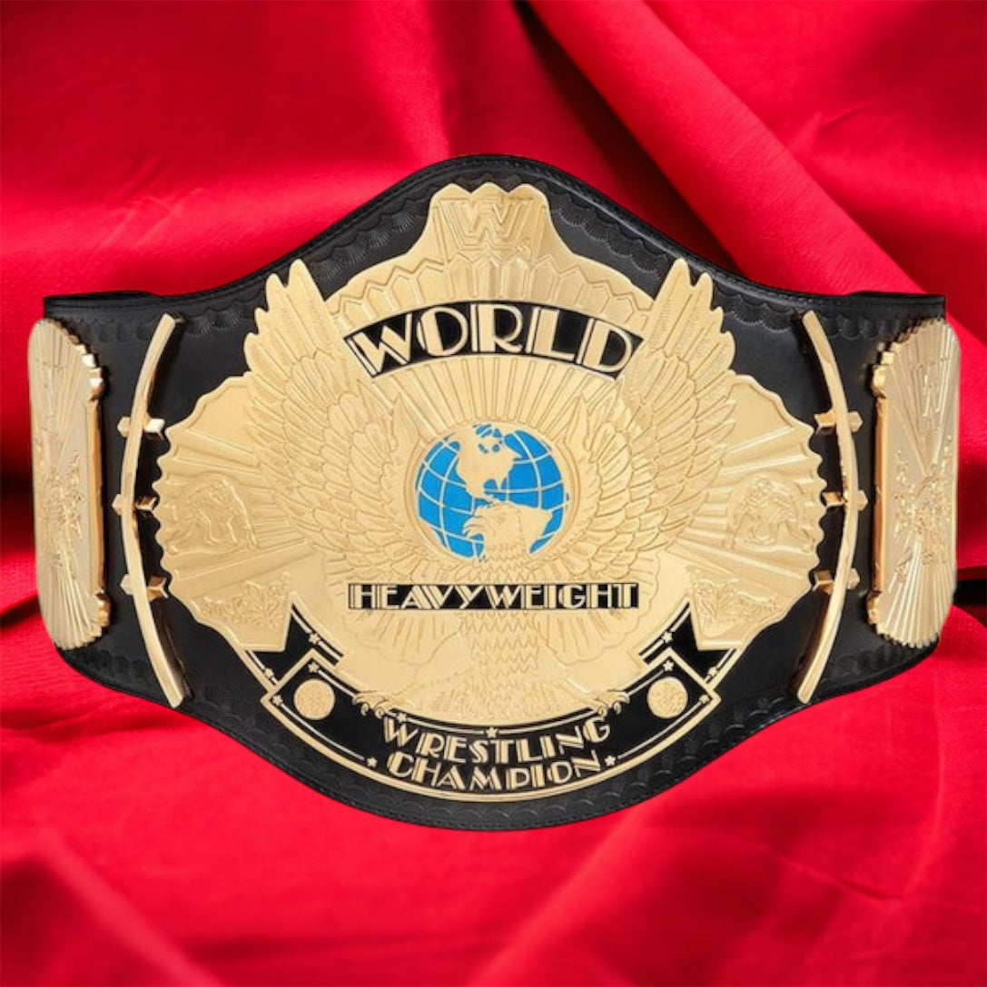 WWE Winged Eagle Championship Hand Crafted Real Leather Strap - V1 - V2