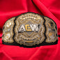 AEW World Championship V1-V3 Hand Crafted Real Leather Strap