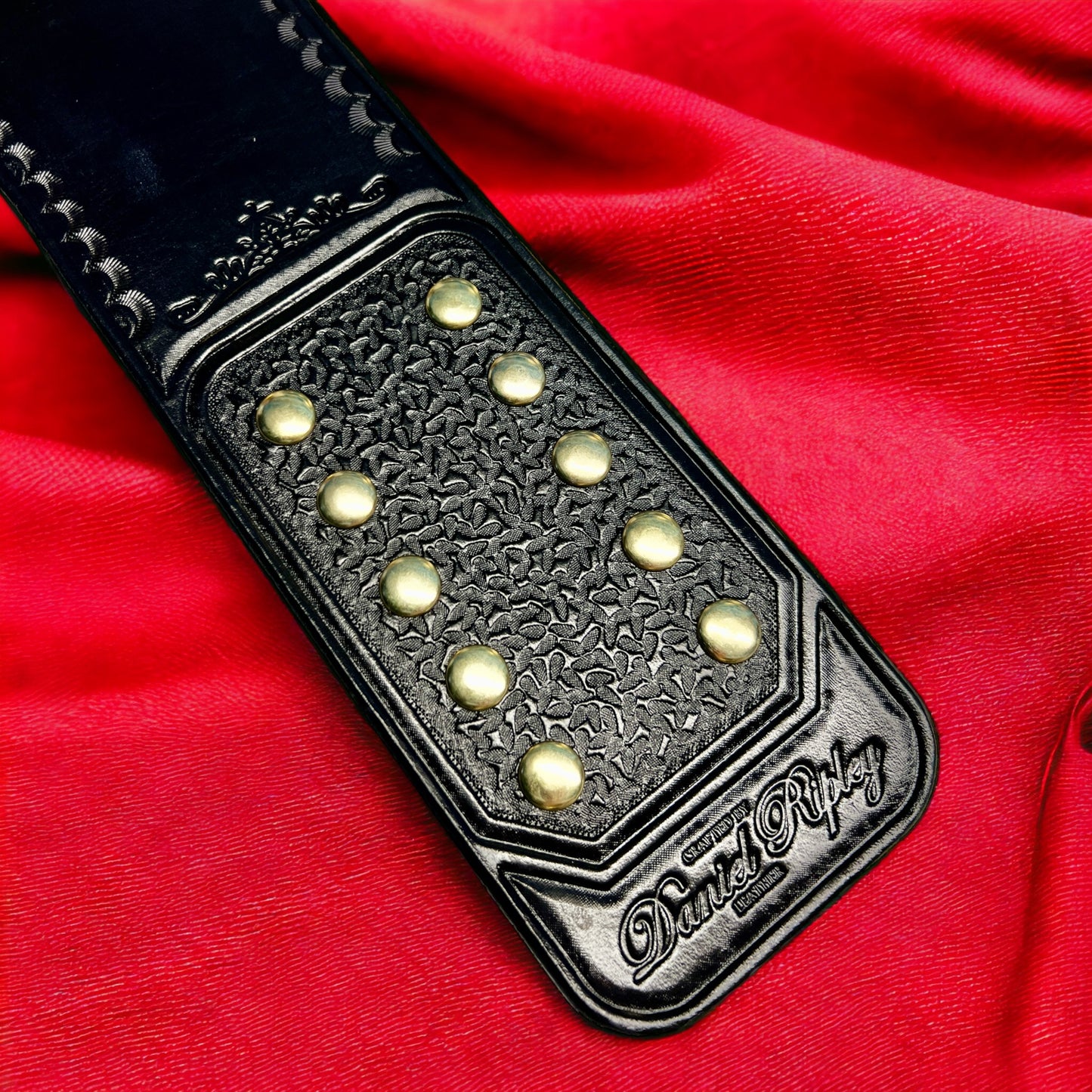 WWE Big Gold Replica Championship Hand Crafted Real Leather Strap