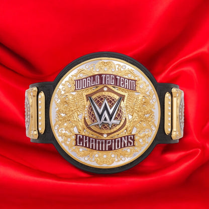 WWE Raw Tag Team Replica Championship Hand Crafted Real Leather Strap