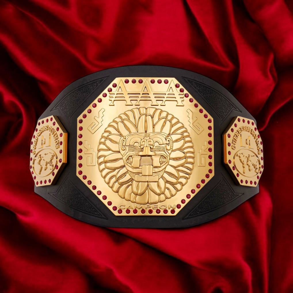AAA Mega Championship Hand Crafted Real Leather Strap