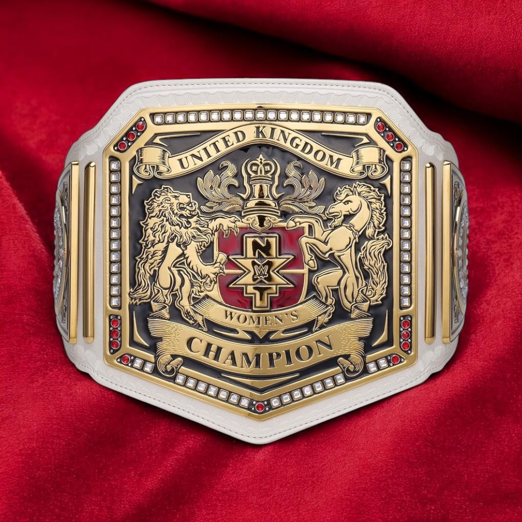 WWE NXT UK Women's Championship Hand Crafted Real Leather Strap