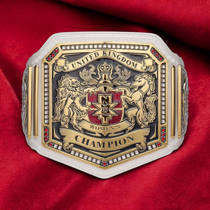 WWE NXT UK Women's Replica Championship Hand Crafted Real Leather Strap