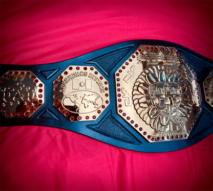 AAA Mega Replica Championship Hand Crafted Real Leather Strap