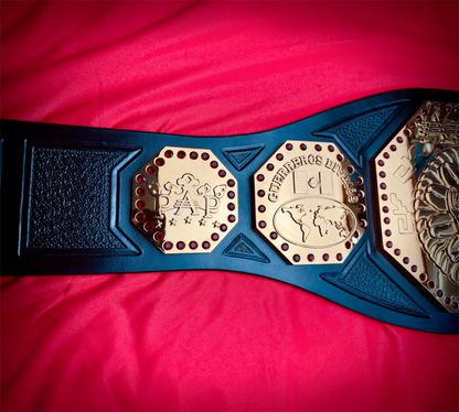 AAA Mega Replica Championship Hand Crafted Real Leather Strap