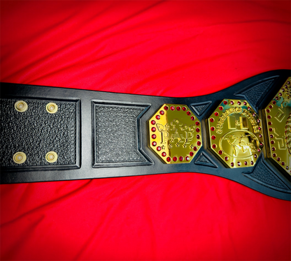 AAA Mega Replica Championship Hand Crafted Real Leather Strap