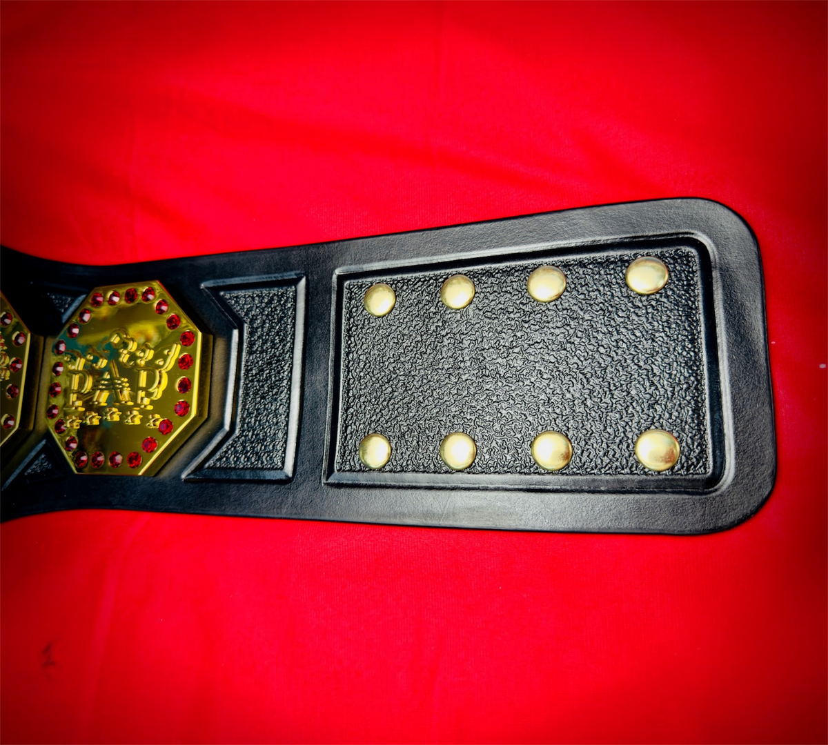 AAA Mega Replica Championship Hand Crafted Real Leather Strap