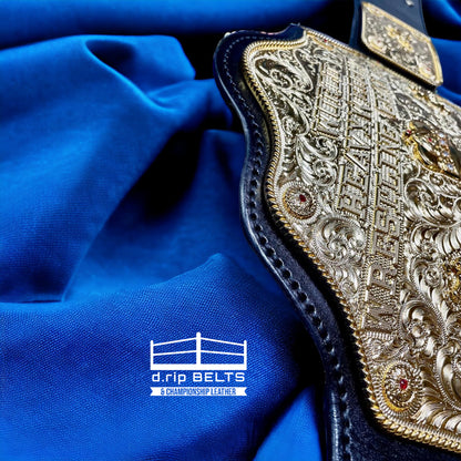 WCW Crumrine Big Gold Replica Championship Hand Crafted Real Leather Strap